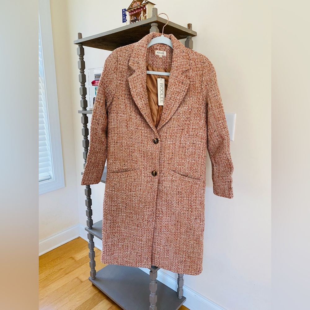 Roolee Tweed coat “The Elle Woods” coat size S